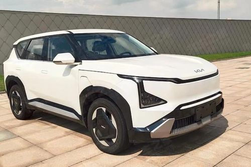Rò rỉ hình ảnh mẫu xe SUV EV5 Kia sản xuất dây chuyền tại Trung Quốc