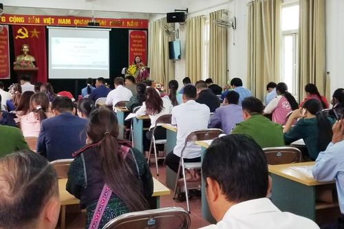 90 người được tập huấn nâng cao năng lực triển khai mô hình 'Địa chỉ tin cậy'
