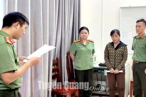 Khởi tố bị can Âu Thị Mạnh về hành vi tổ chức cho người khác trốn đi nước ngoài