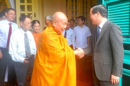 Chủ tịch nước Võ Văn Thưởng gặp gỡ đoàn đại biểu Ủy ban MTTQVN TP.HCM