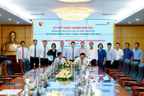 Bộ Tài nguyên và Môi trường hợp tác VietinBank, hướng đến mục tiêu phát triển bền vững