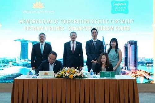 Vietnam Airlines và Tổng cục Du lịch Singapore hợp tác phát triển du lịch
