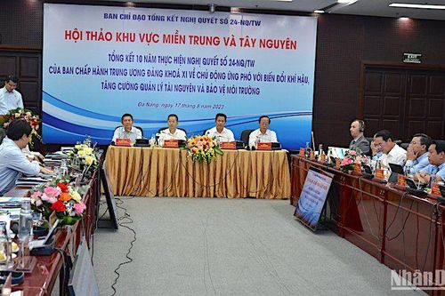 Chủ động ứng phó với biến đổi khí hậu, bảo vệ tài nguyên-môi trường