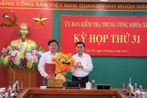 Ủy ban Kiểm tra Trung ương có tân Phó chủ nhiệm