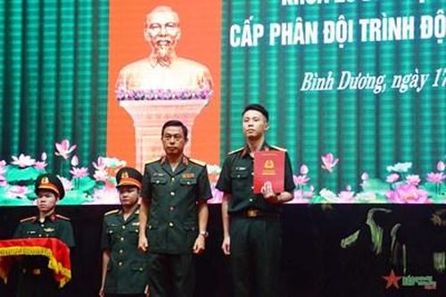 Hơn 71% học viên sĩ quan khóa 26 tại Trường Sĩ quan Công binh tốt nghiệp loại khá, giỏi