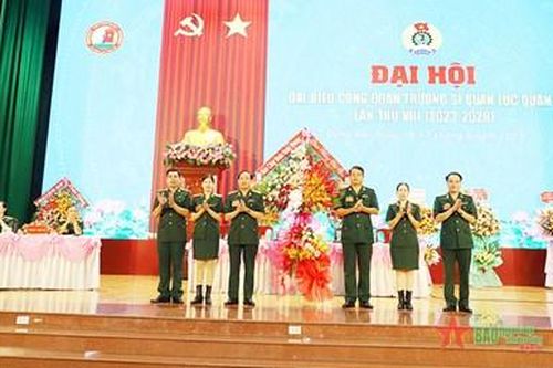 Khai mạc Đại hội đại biểu Công đoàn Trường Sĩ quan Lục quân 2 lần thứ VIII