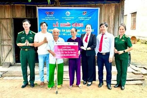 Khởi công nhà 'Mái ấm biên cương' tại xã biên giới Ea Bung (Đắk Lắk)
