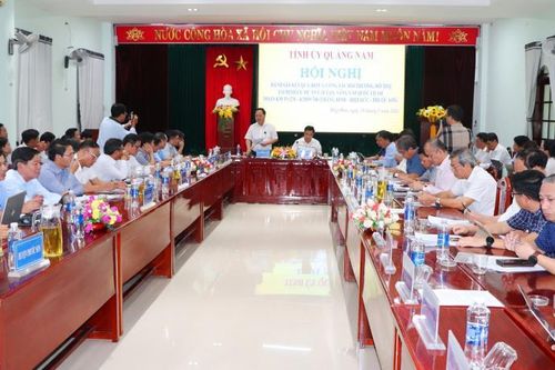 Quảng Nam quyết liệt đẩy nhanh tiến độ thực hiện Dự án cải tạo, nâng cấp QL14E
