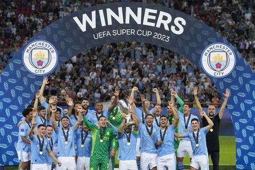 Man.City và Pep đi vào lịch sử với Siêu cúp châu Âu