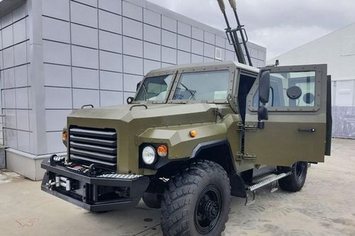GAZ-66MB với module phòng không đặc biệt ra mắt