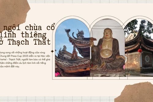 5 ngôi chùa cổ không thể bỏ qua khi đến Thạch Thất - TP. Hà Nội