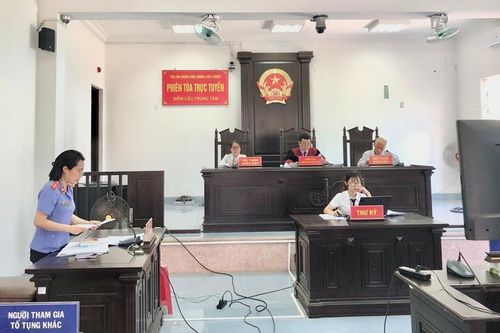 Tăng cường phối hợp tổ chức các phiên tòa xét xử trực tuyến tại quận Liên Chiểu