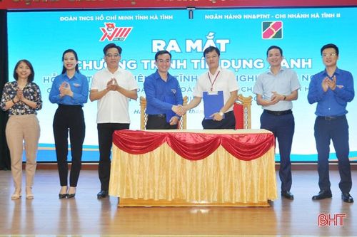 Gói 'tín dụng xanh' của Agribank Hà Tĩnh II hỗ trợ thanh niên lập nghiệp