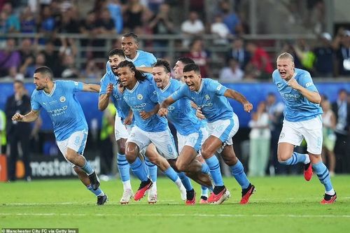 Khoảnh khắc đáng nhớ trong ngày Man City giành Siêu cúp châu Âu