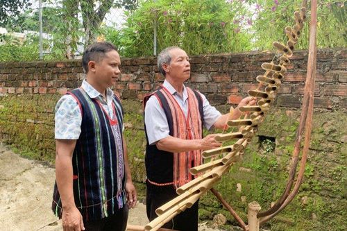 Kon Tum: Bảo tồn, phát huy nhạc cụ truyền thống của người Xơ Đăng