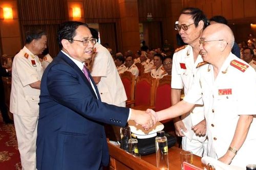 Thủ tướng Phạm Minh Chính dự Đại hội thành lập Hội Cựu Công an nhân dân Việt Nam