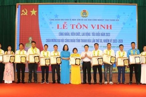 Thanh Hóa tôn vinh công nhân, viên chức, lao động tiêu biểu