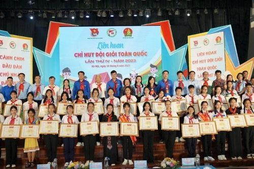 Tuyên dương 207 Chỉ huy Đội tiêu biểu của cả nước
