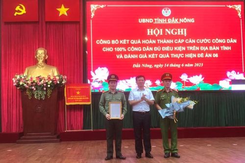 Công an Đắk Nông luôn xứng đáng với niềm tin của Đảng và Nhân dân