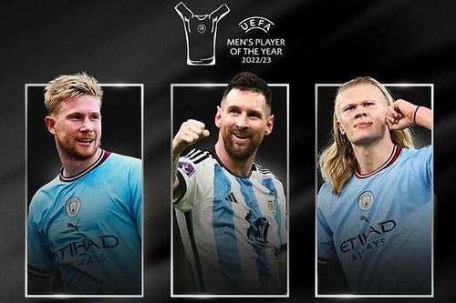 Messi và Haaland tranh giải Cầu thủ xuất sắc nhất UEFA