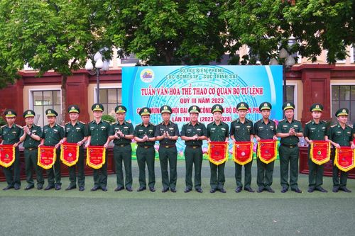 Bế mạc Tuần Văn hóa - Thể thao Cơ quan Bộ Tư lệnh BĐBP quý III năm 2023