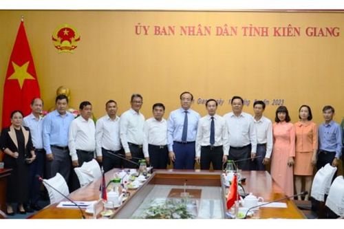UBND tỉnh Kiên Giang tiếp Đoàn Tổng Lãnh sự Vương quốc Campuchia