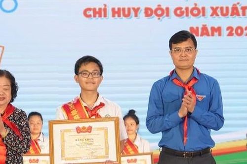 Vinh danh Chỉ huy Đội giỏi toàn quốc năm 2023