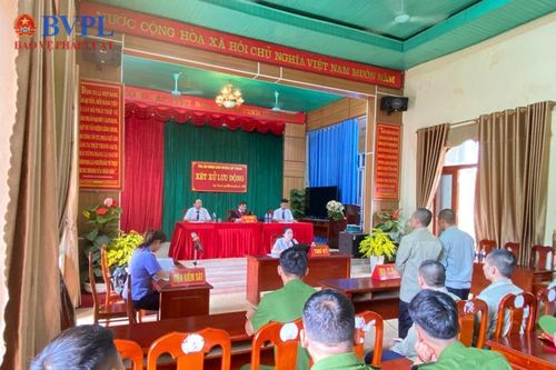 VKSND huyện Lập Thạch phối hợp xét xử lưu động 3 vụ án hình sự về ma túy