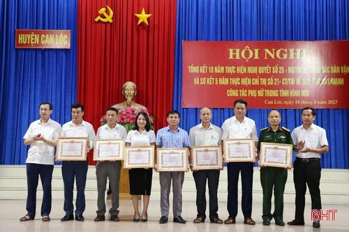 Can Lộc xây dựng gần 1.000 mô hình 'dân vận khéo'