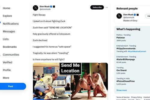 Elon Musk thừa nhận chỉ nói đùa về trận thượng đài với Mark Zuckerberg
