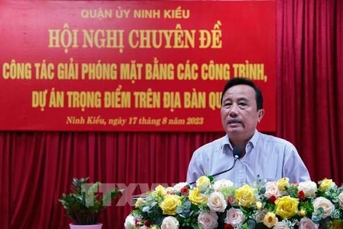 Cần Thơ giải quyết những điểm nghẽn trong giải phóng mặt bằng