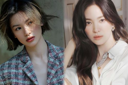 Hết Trương Tịnh Nghi, đàn em Địch Lệ Nhiệt Ba lại được khen giống Song Hye Kyo