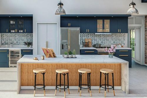 Giúp căn bếp rộng rãi và ấn tượng hơn nhờ những ý tưởng kết hợp tuyệt vời