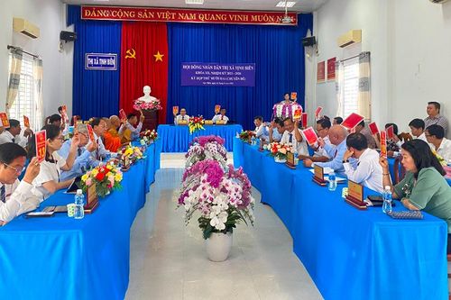Điều chỉnh phân loại đơn vị hành chính TX. Tịnh Biên từ đơn vị hành chính loại II lên loại I