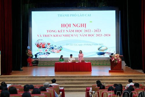 Thành phố Lào Cai tổng kết năm học 2022 - 2023