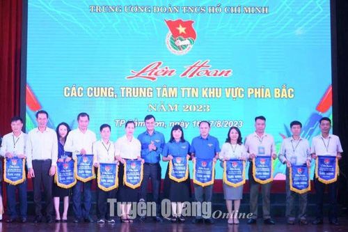 Trung tâm Văn hóa, thể thao Thanh thiếu nhi tỉnh đạt đơn vị xuất sắc tại Liên hoan các Cung, Trung tâm TTN khu vực phía Bắc năm 2023