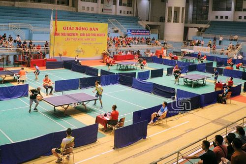 Trên 200 vận động viên tham gia Giải Bóng bàn tỉnh - Giải Báo Thái Nguyên
