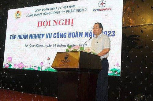 Tổng Công ty Phát điện 3 tập huấn nâng cao nghiệp vụ Công đoàn