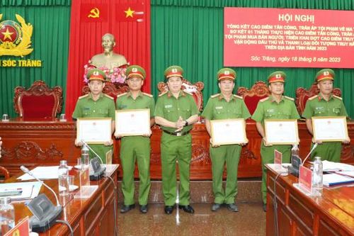 Công an tỉnh Sóc Trăng trấn áp hiệu quả tội phạm về ma túy