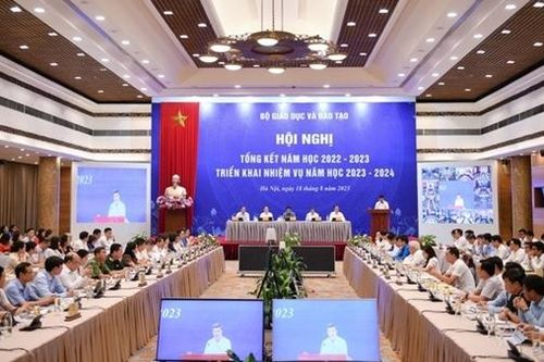 Thủ tướng Phạm Minh Chính dự hội nghị triển khai năm học mới 2023-2024