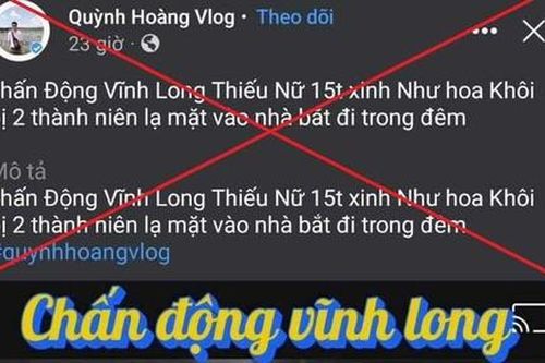 Tin đồn thiếu nữ 15 tuổi bị bắt cóc là sai sự thật