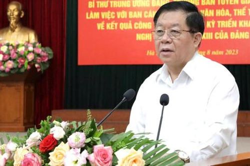 Đầu tư cho văn hóa là đầu tư cho sự phát triển bền vững