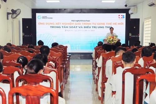 Bệnh viện Ung bướu Nghệ An và Gene Solutions tổ chức hội thảo khoa học về Ứng dụng xét nghiệm giải trình tự gene trong tầm soát và điều trị ung thư