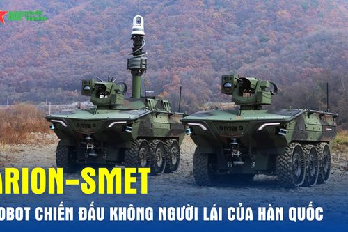 Arion-SMET – Robot chiến đấu không người lái của Hàn Quốc
