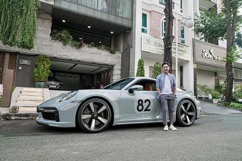 Porsche 911 Sport Classic hơn 21 tỷ - 'xế cưng' Cường Đô la lái đi làm