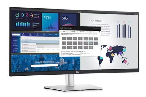 Hình ảnh màn hình cong mới do Dell sản xuất