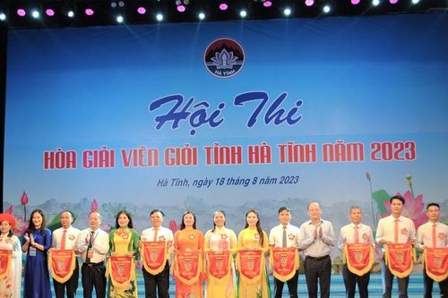 Sôi nổi Hội thi hòa giải viên giỏi tỉnh Hà Tĩnh 2023