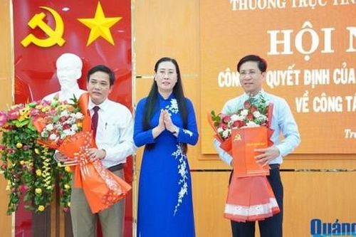Công bố quyết định của Ban Thường vụ Tỉnh ủy Quảng Ngãi về công tác cán bộ