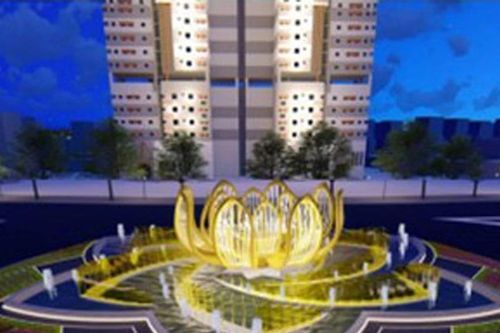 TP. Vinh chuẩn bị có điểm check-in mới 'Sen vàng Phương Đông'