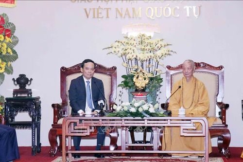 Phó Thủ tướng Trần Lưu Quang chúc mừng Đại lễ Vu lan - Báo hiếu tại TP Hồ Chí Minh